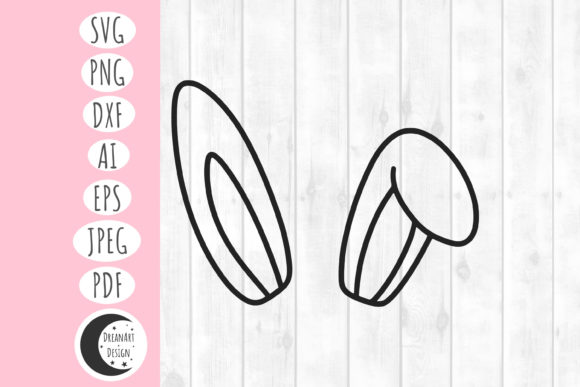 Bunny Ears SVG: Playful Graphics for Local Brand Illustrations