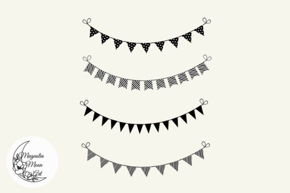 Bunting Banner Bundle SVG: Graphics & Illustrations for Joyful Branding