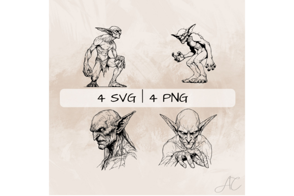 Scary Goblin SVG Bundle
